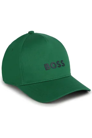 HUGO BOSS Logo-appliqué cotton cap