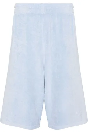 MARTINE ROSE Towelling knee-length shorts