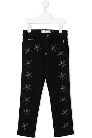 Philipp Plein Super straight cut starred jeans