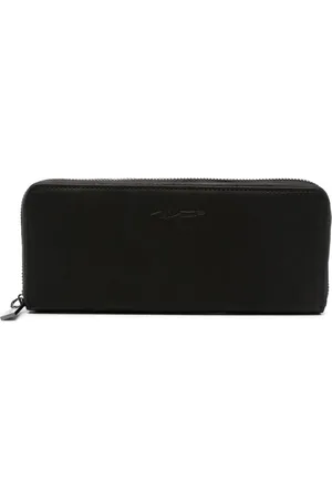 YOHJI YAMAMOTO Logo-debossed leather wallet