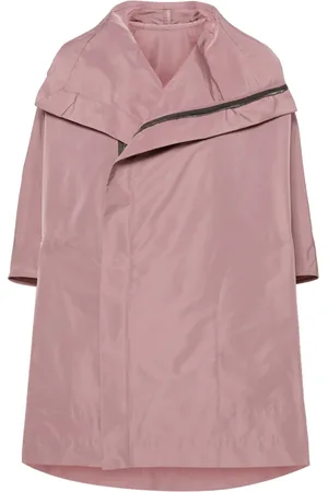 Rick Owens Zipped twill raincoat