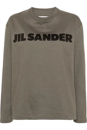 Jil Sander Logo-print long sleeve T-shirt
