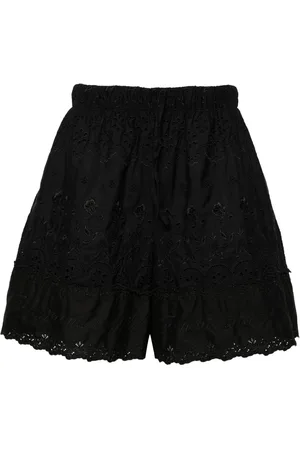 Simone Rocha Broderie-anglaise cotton shorts