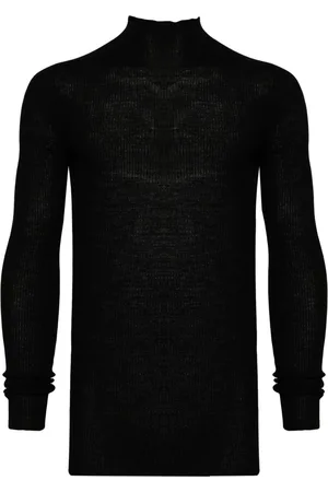 Rick Owens Ribbed-knit wool jumper