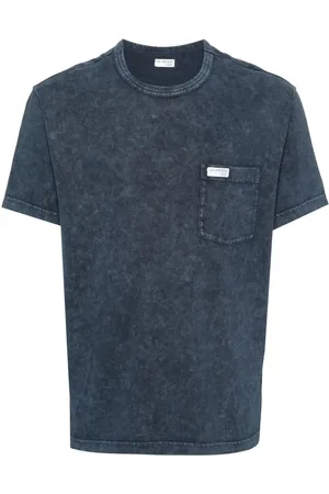 FAY Appliqué-logo cotton T-shirt
