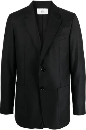 Ami Single-breasted virgin-wool blazer