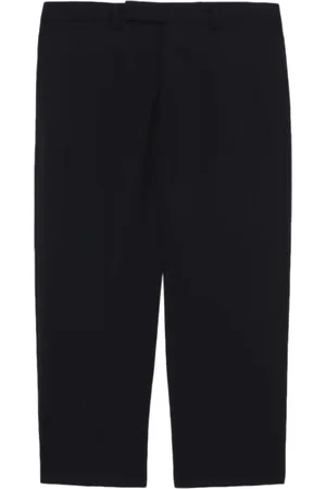 Rick Owens Cropped-leg wool trousers