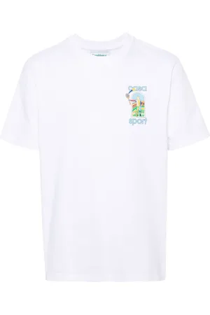 Casablanca Le Jeu-print cotton T-shirt