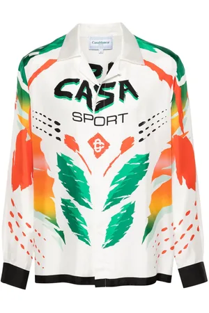Casablanca Casa Moto silk shirt