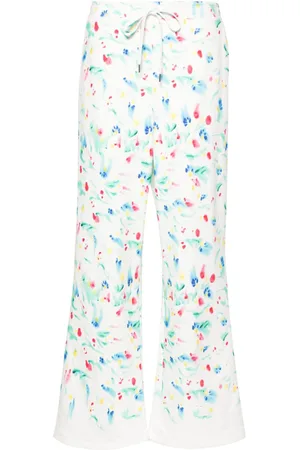 Marni Floral-print cotton track pants