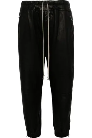 Rick Owens Cropped leather trousers