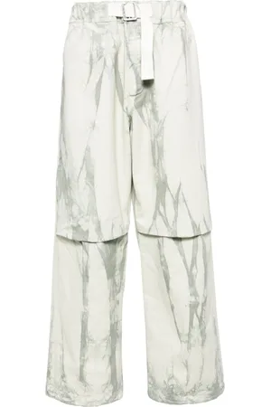 DARKPARK Tie-dye straight-leg trousers
