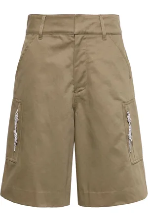 DARKPARK Nina twill cargo shorts