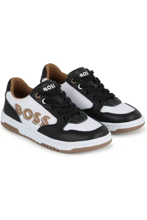 HUGO BOSS Logo-print panelled sneakers