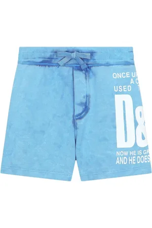 Dolce & Gabbana Logo-print cotton shorts