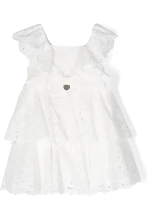 Lapin House Broderie-anglaise cotton dress