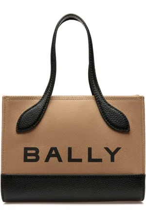 Bally Bar Keep On logo-print tote