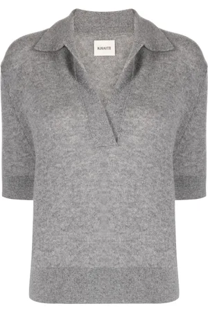 Khaite Shrunken Jo cashmere top