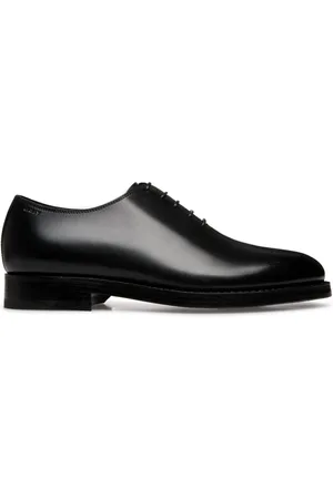 Bally Lace-up leather oxford shoes
