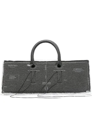 Dentro Otto Paper leather tote bag