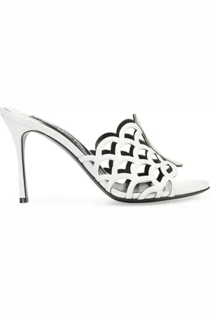 Sergio Rossi Sr Mermaid 90mm leather mules