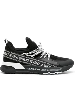 VERSACE Dynamic panelled sneakers