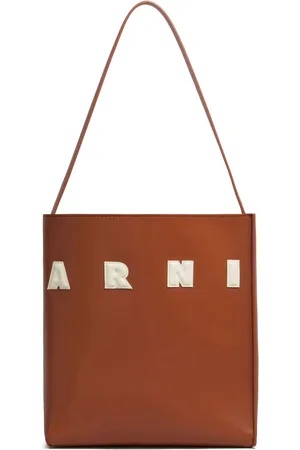 Marni Museo logo-patch leather bag