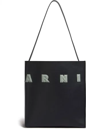 Marni Logo-appliqué shoulder bag