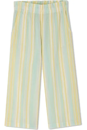 BONPOINT Aloise striped cotton trousers