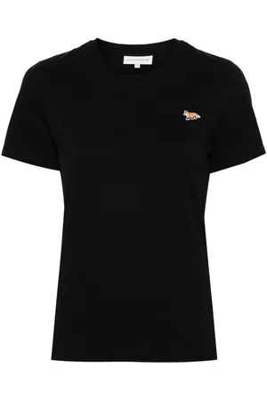 Maison Kitsuné Fox-motif cotton T-shirt