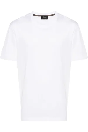 BRIONI Crew-neck cotton T-shirt