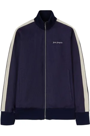 Palm Angels Logo-embroidered track jacket