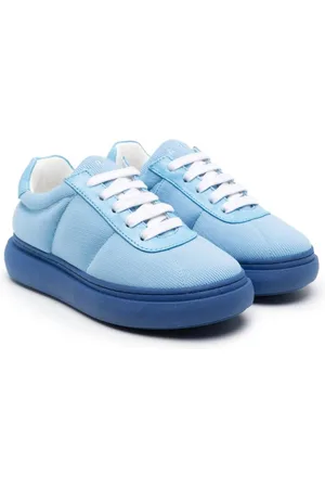 Marni Two-tone piqué sneakers