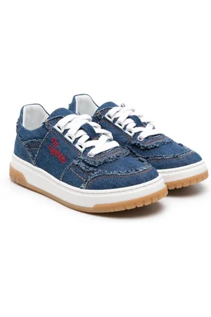Marni Panelled denim sneakers