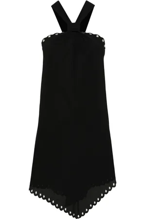 Isabel Marant Tegany scalloped mini dress