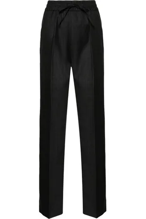 Isabel Marant Liska checked straight-leg trousers