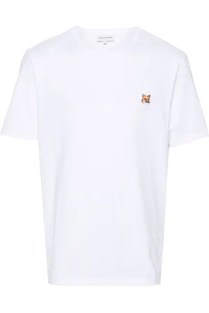 Maison Kitsuné Fox-motif cotton T-shirt