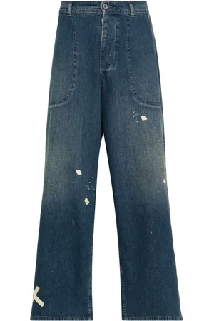 Maison Margiela Low-rise straight-leg jeans
