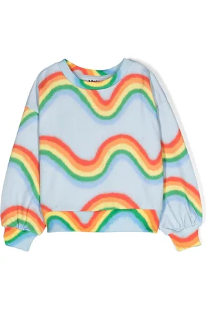 Molo Miki rainbow-print sweatshirt