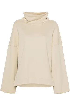 Gauchere High-neck cotton sweatshirt