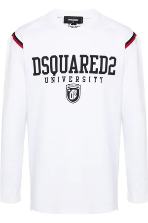 Dsquared2 Stripe-detail long-sleeve T-shirt