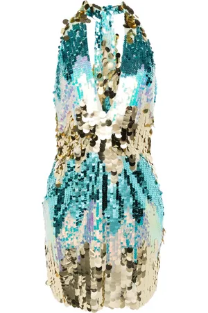 Ilkyaz Ozel Sequin-embellished mini dress