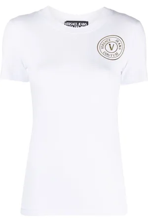 VERSACE Logo-print T-shirt