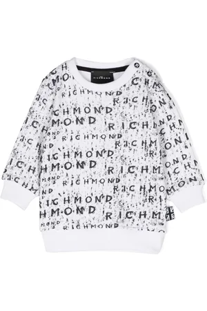 John Richmond Logo-print cotton sweatshirt