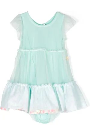 Billieblush Sequin-detailing tiered tulle dress