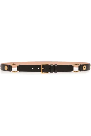 Bally Arkle buckle leather belt