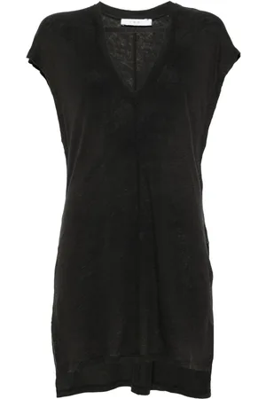 IRO Hadjia linen T-shirt dress