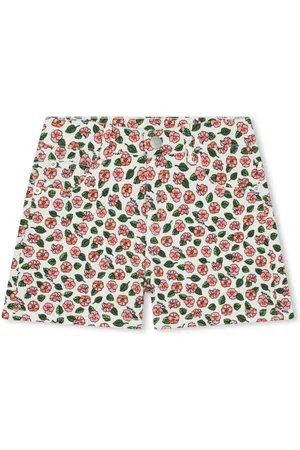 Kenzo Floral-print cotton shorts