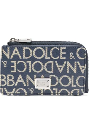 Dolce & Gabbana Jacquard-logo motif cardholder