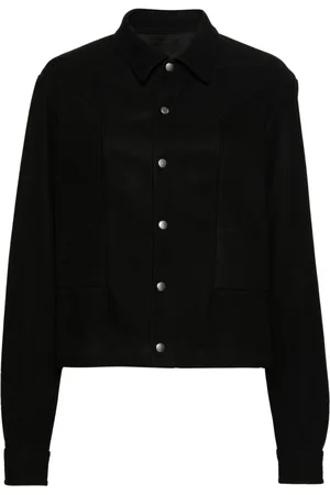 Rick Owens Alice Strobe leather shirt